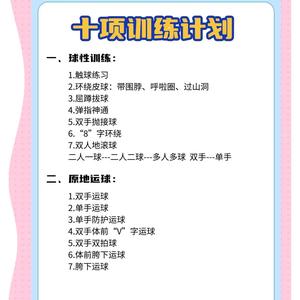  刻苦训练篮球的有效方法和技巧：从初学者到职业球员的进阶指南